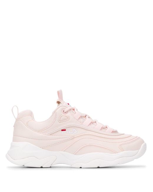 fila ray low rosa