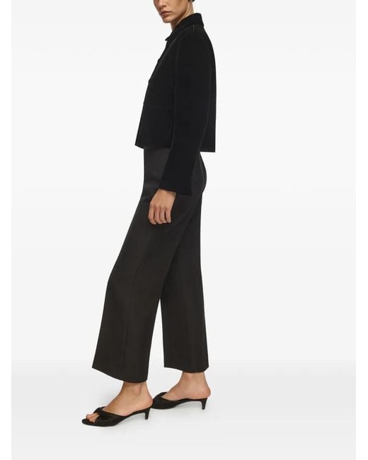 12 STOREEZ Black Sofia Velvet Jacket