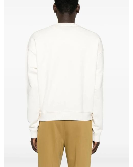 Felpa Con Applicazione di Sandro in White da Uomo