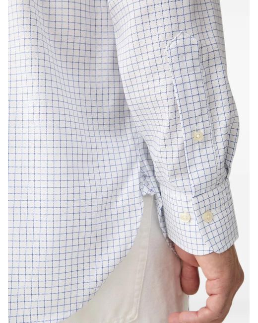 Polo Ralph Lauren White Chemise À Logo Brodé for men