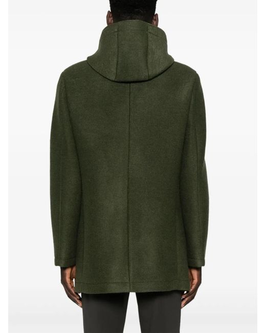 メンズ Manuel Ritz フーデッド コート Green