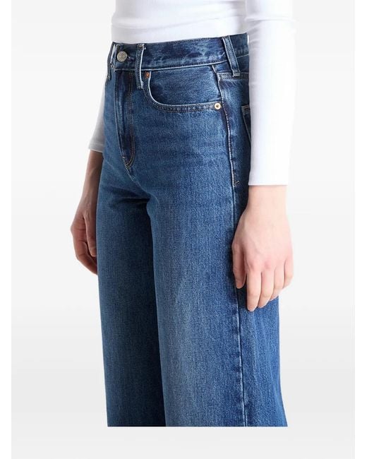 Calvin Klein Blue High-Waisted Jeans