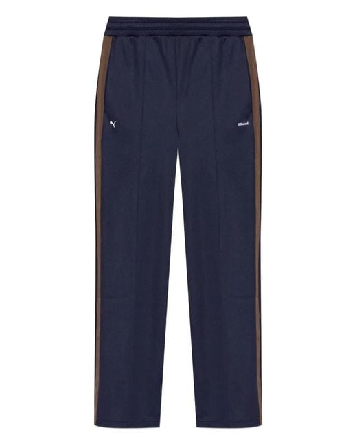 PUMA Blue X Jjjjound Stripe-Detail Track Pants for men