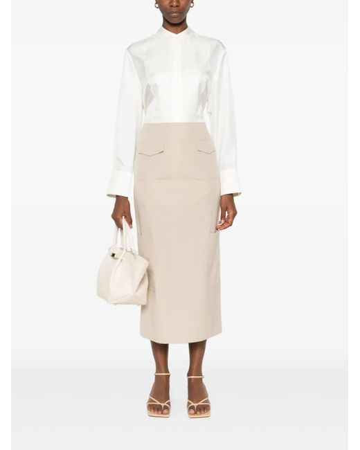 Rohe White Silk Shirt