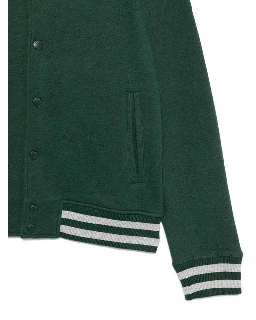 Superdry Green Striped Bomber Jacket for men