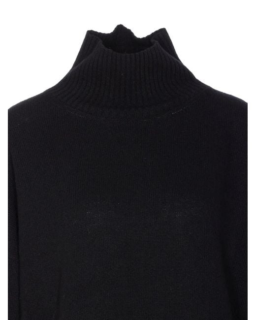 Jersey de lana con cuello alto Roberto Collina de color Blue