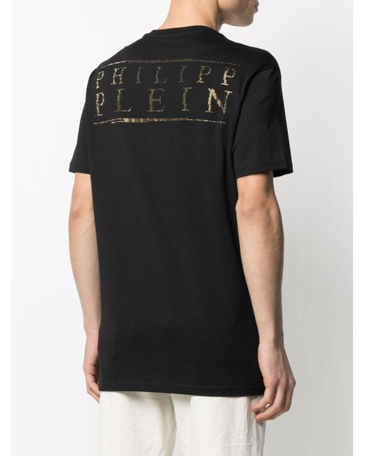 Philipp Plein Skull Studded T-shirt in 