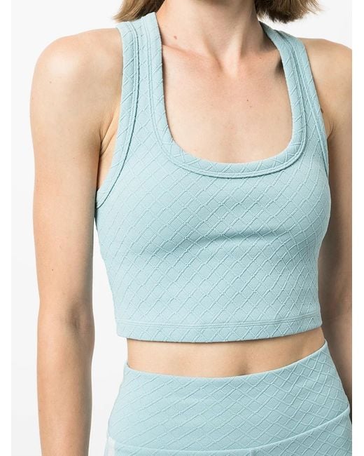 The Upside Blue Palma Leandra Tank Top