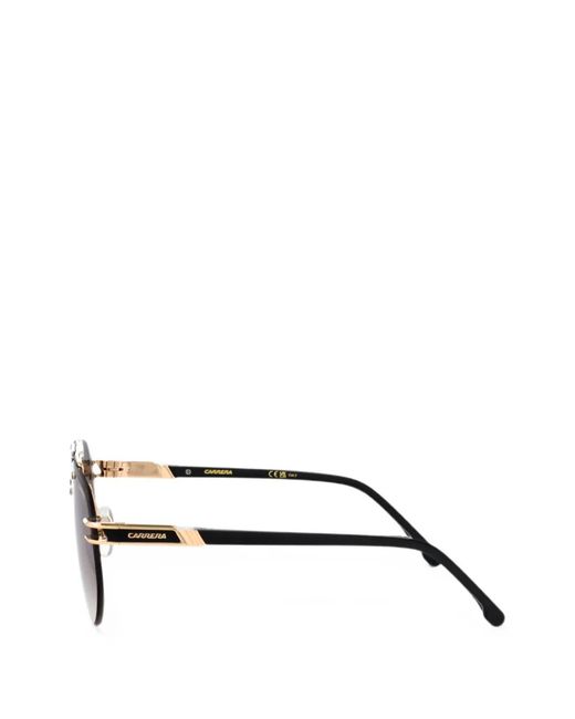 Carrera Black Pilot-Frame Sunglasses for men