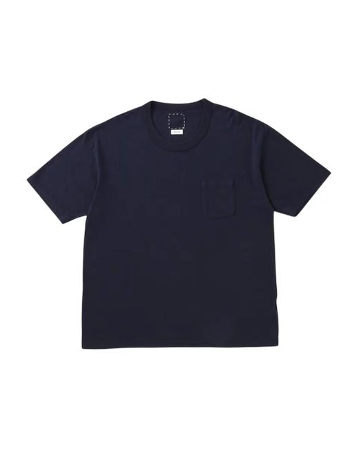 Visvim メンズ ブルー Jumbo ポケット Tシャツ 【公式通販】