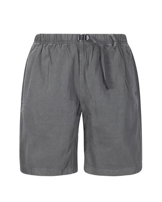 Gramicci Gray Elasticated-Waistband Shorts for men
