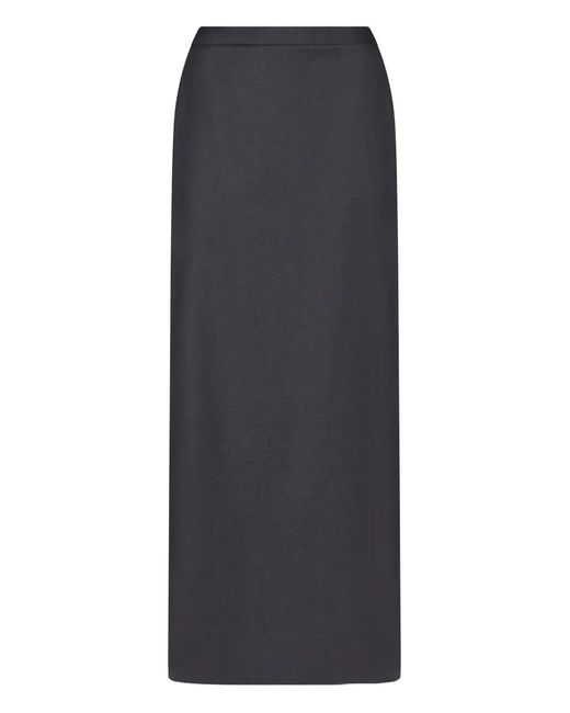 Loulou de Saison Gray Cara Maxi Skirt