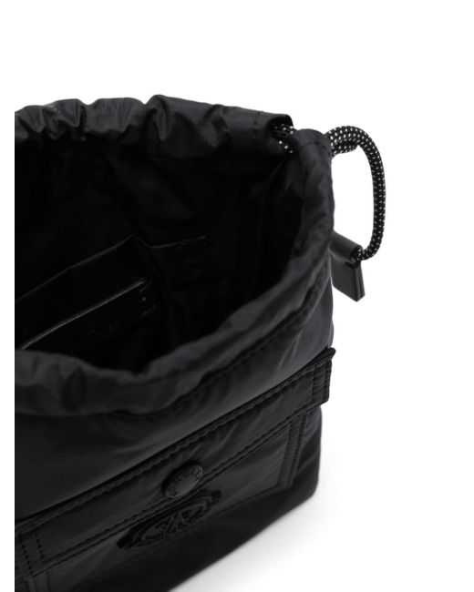 Moncler Black Makaio Logo-patch Crossbody Bag for men