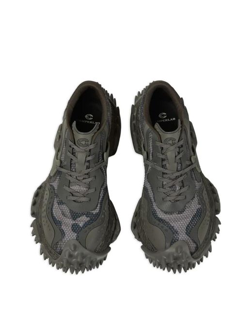 CAMPERLAB Gray Tornado Studded Sneakers