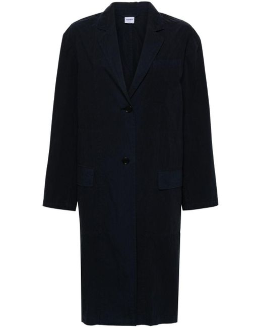 Manteau à simple boutonnage Aspesi en coloris Black