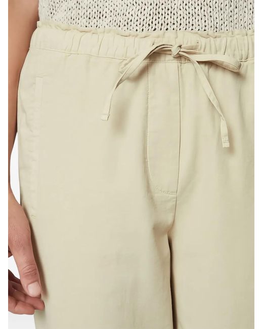 Marc O' Polo Natural Drawstring-Tapered Trousers