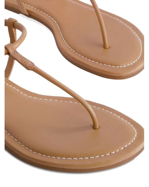 Bernardo Brown Hercu T-Strap Sandals