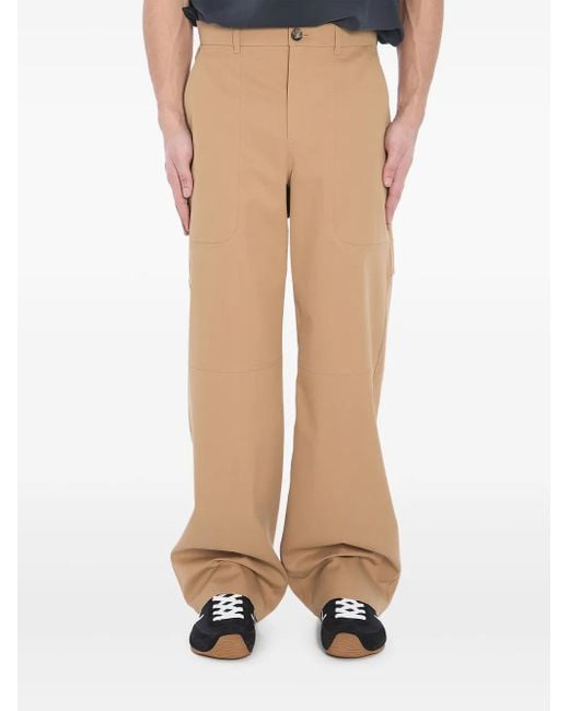 Loewe Straight Cargo Broek in het Natural voor heren
