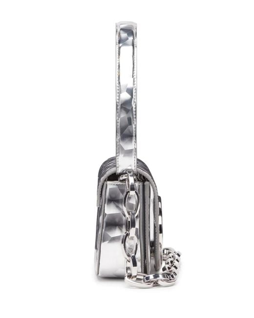 DIESEL シルバー 1dr バッグ Metallic