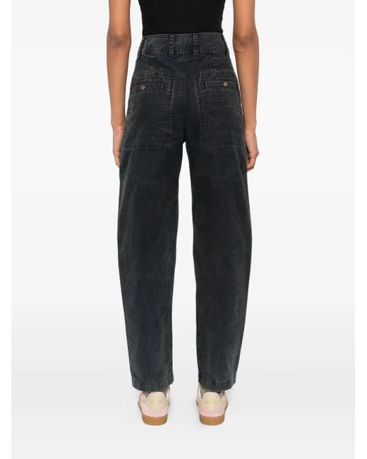 Isabel Marant Geplooide Jeans in het Blue