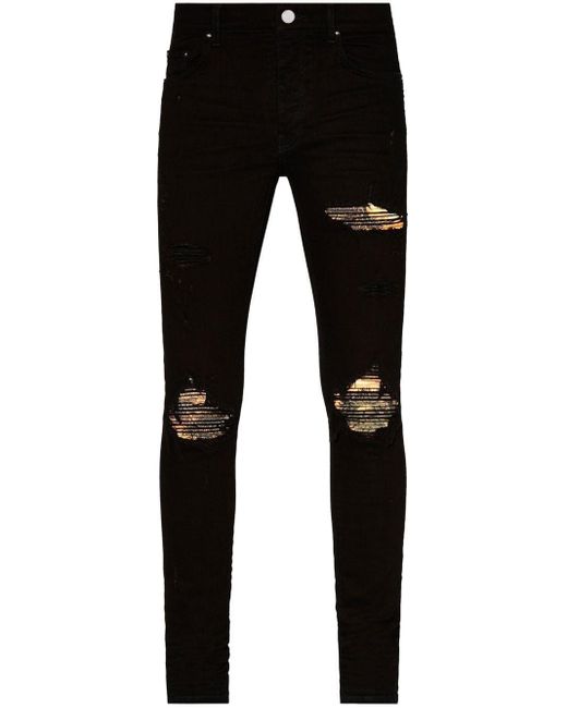 Amiri Black Mx1 Skinny Jeans for men