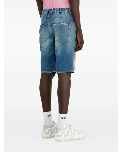 DIESEL Blue 2033 D-Krooley-Short-Bw Jogg Shorts for men