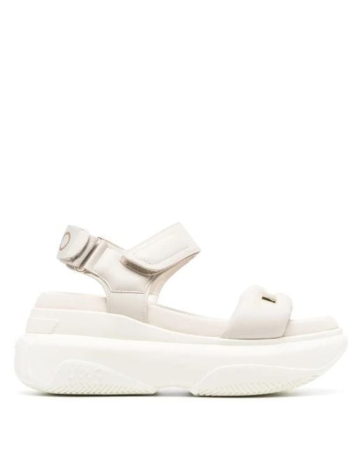 Liu Jo White June Open-Toe Sandals