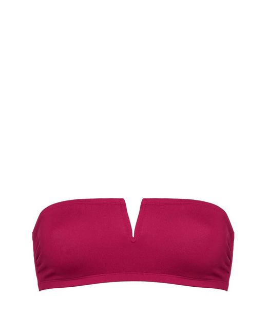 Eres Purple Arcade Bandeau Bikini Top