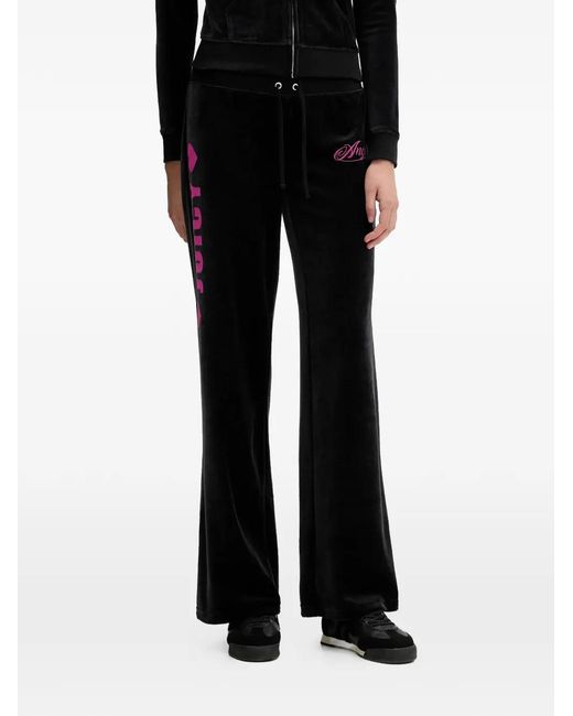 Juicy Couture Black Pantalon De Jogging À Lien De Resserrage