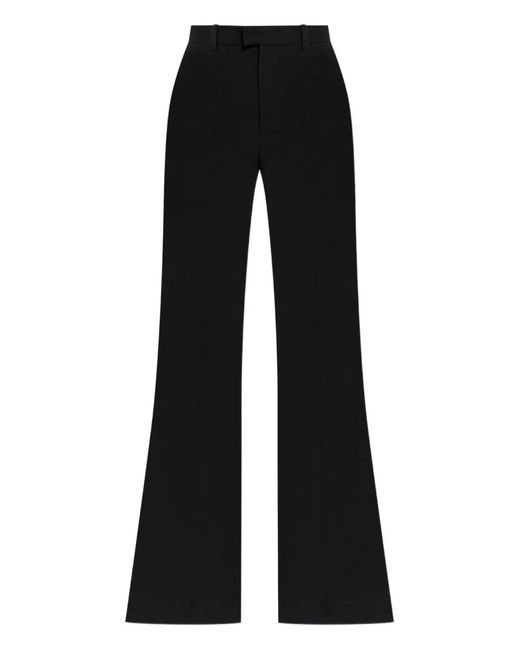 Balenciaga Black Flared Trousers