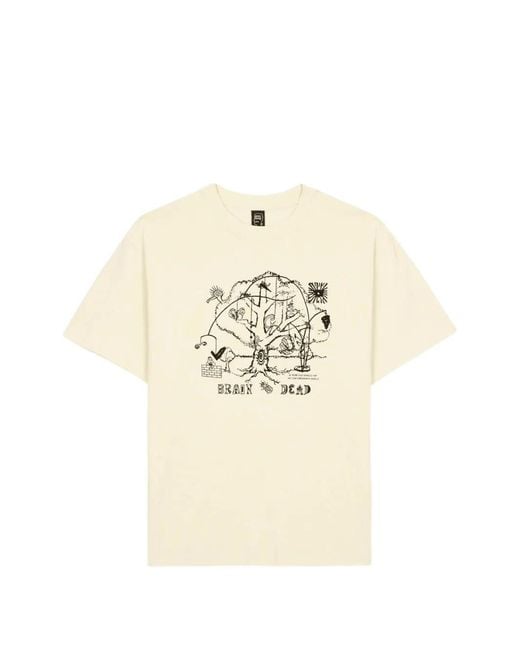 Brain Dead Natural Oracle Graphic-Print T-Shirt