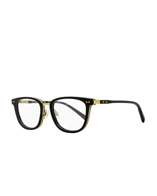 Shinola Black Rounded Rivet Glasses