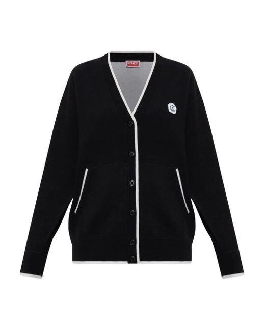 KENZO Vest Met Afwerking Met Applicatie in het Blue