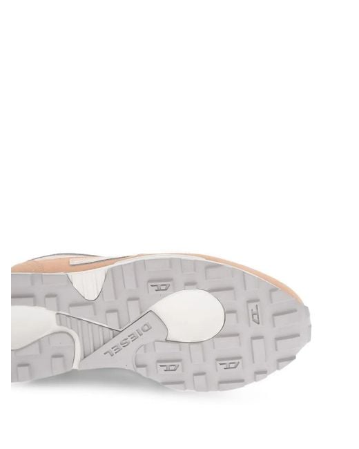 DIESEL Pink S-Tyche Colour-Block Sneakers