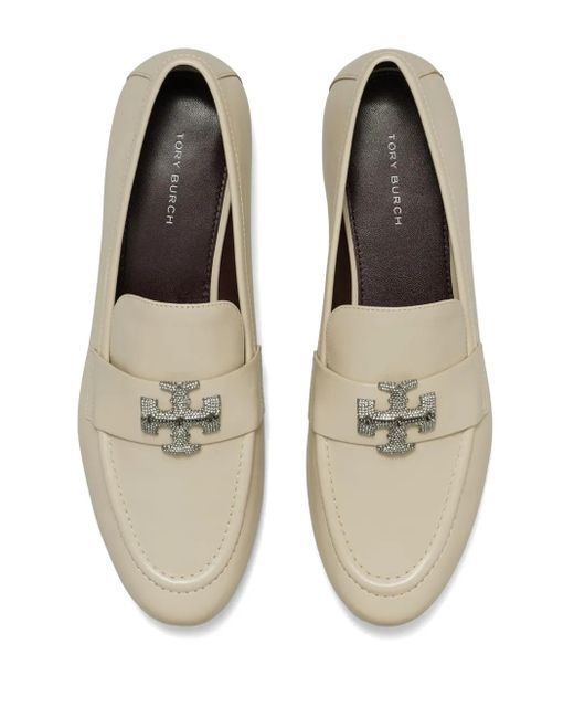 Tory Burch Eleanor ローファー White