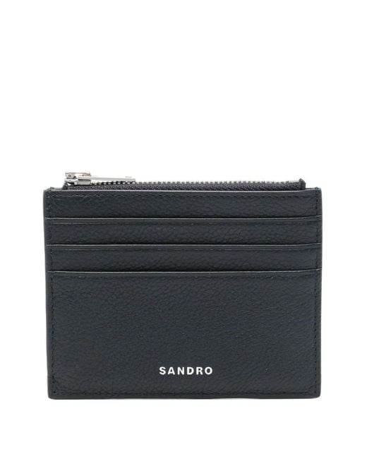 Sandro Klassisches Kartenetui in Black für Herren