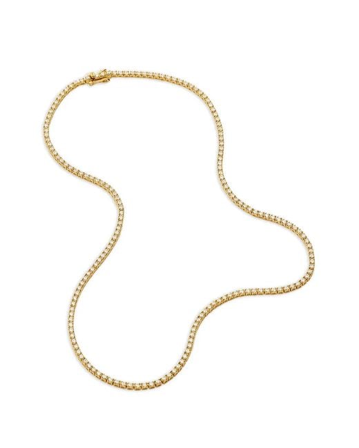 Missoma White Tennis Necklace