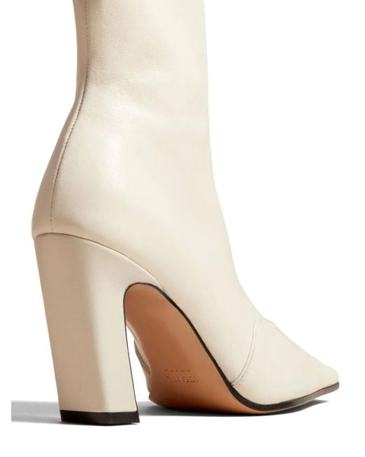 Bottines Nevada 85 Mm Khaite en coloris White