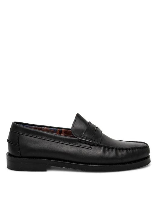 Naked Wolfe Black Riviera Loafers for men