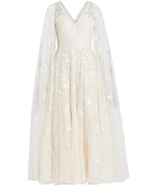 Needle & Thread White Dahlia Gown