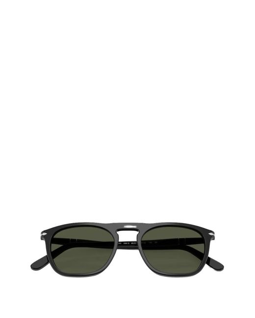 Persol Green Square-Frame Sunglasses