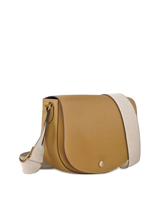 Sac À Bandoulière Épure Médium À Rabat Longchamp en coloris Natural