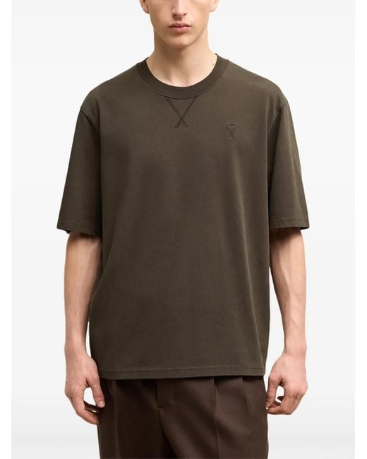 Camiseta Ami de Coeur AMI de color Green