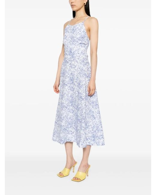 Reformation White Yuliy Linen Dress