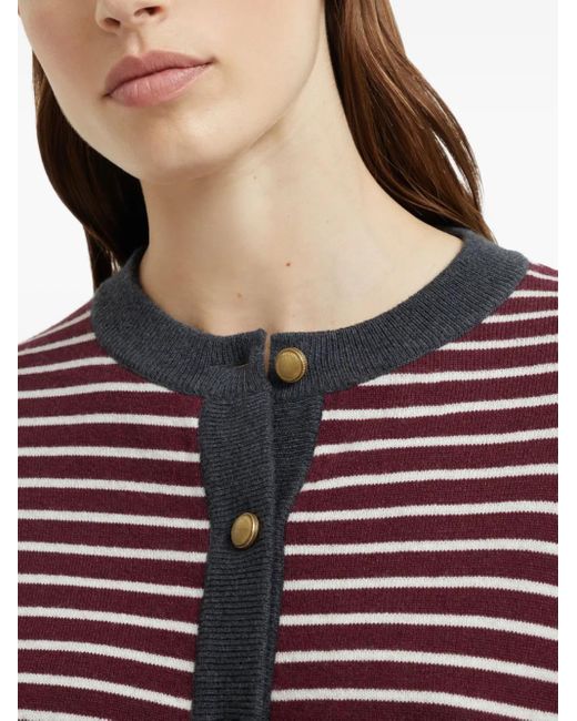 Brunello Cucinelli Red Cardigan
