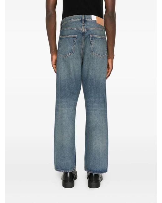 sunflower Blue Straight-Leg Jeans