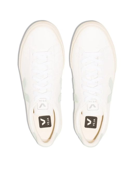 Veja White Campo Low-Top Sneakers