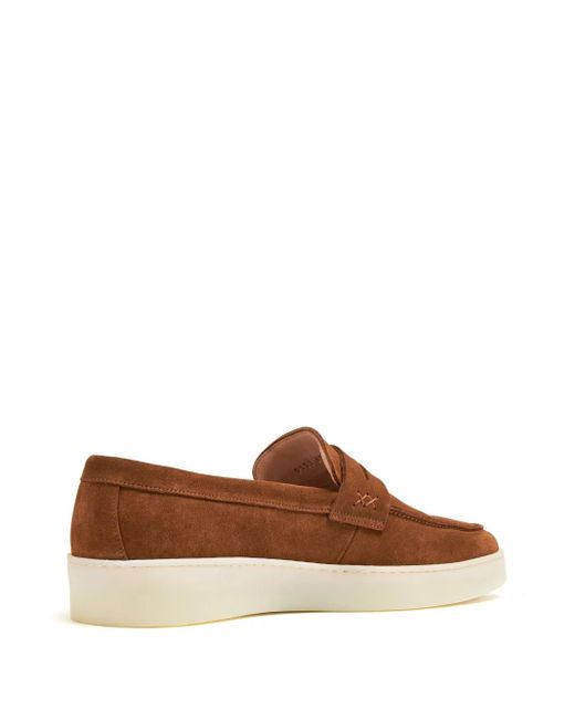 Forsa Brown Armando Loafers for men
