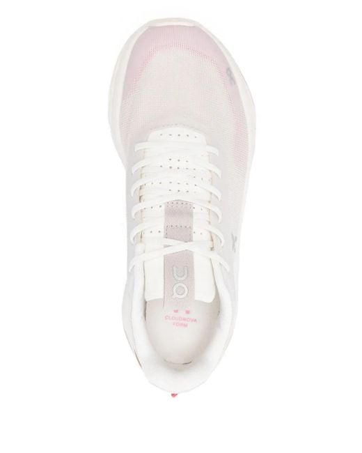 On Shoes White Cloudnova Form 2 Sneakers
