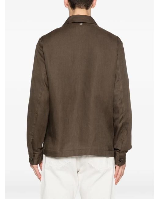 Giacca di Heskimo in Brown da Uomo
